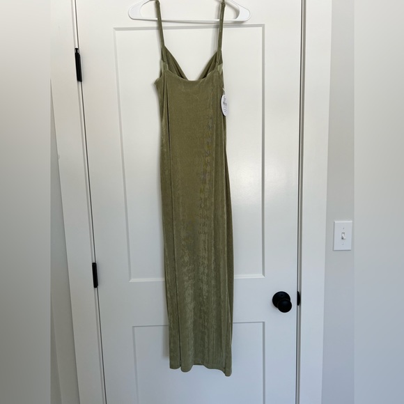 Petal & Pup Dresses Petalpup Diani Dress With Cowl Neck And Split